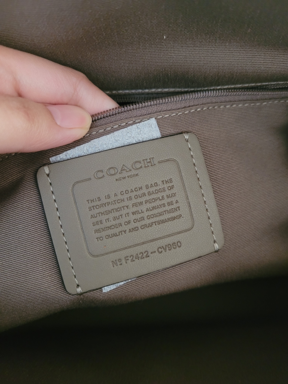 Coach Large Rowan NWOT - Picture 3 of 16